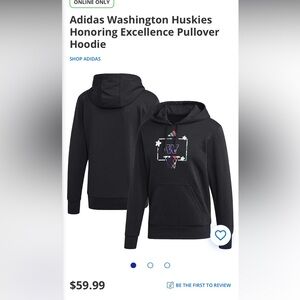 Adidas Washington huskies hoodie